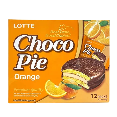 Lotte Choco Pie Orange