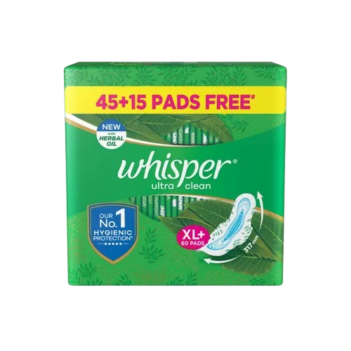 Wishper Green Ultra XL 60Rs