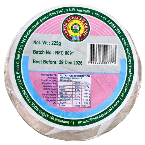 Appalam Kalai 225g