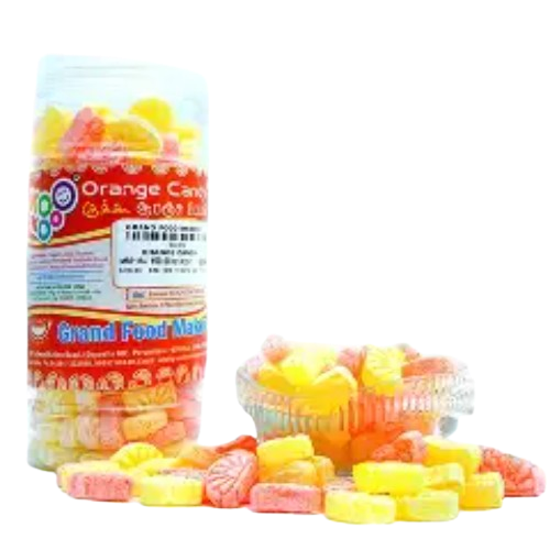 Orange Mittai Jar